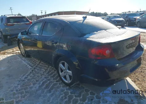 2013 Dodge Avenger Sxt z USA, uszkodzony, nr VIN 1C3CDZCB1DN681057